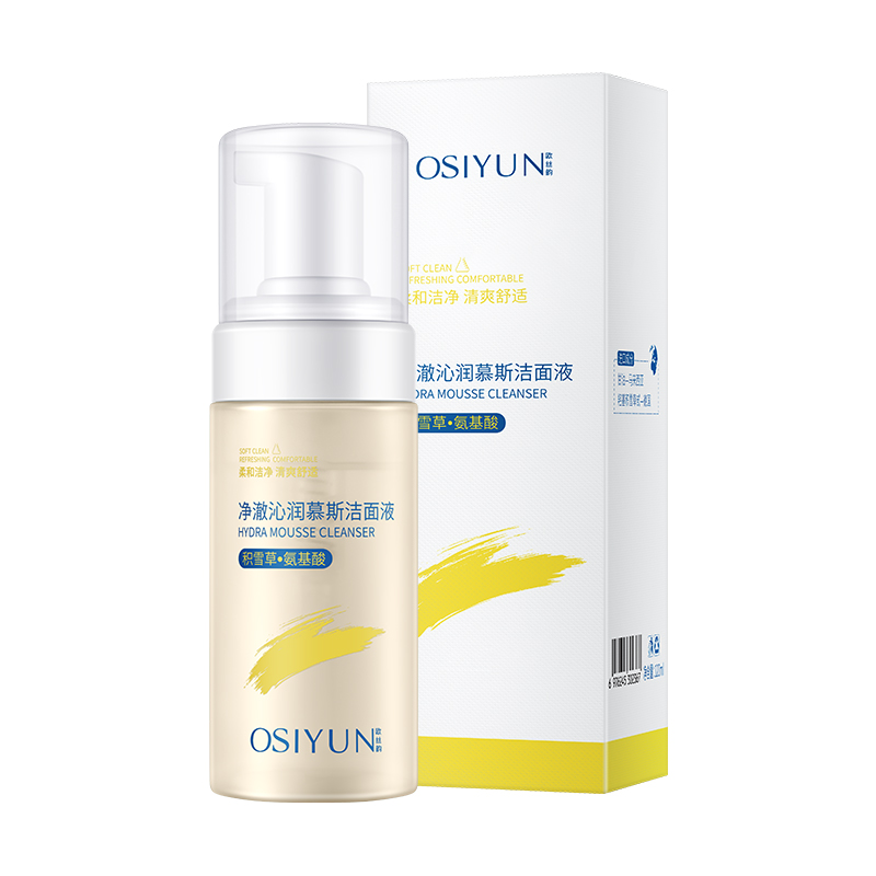 LS101520欧丝韵-净澈沁润慕斯洁面液120ml
