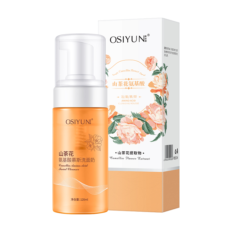 LS101402欧丝韵-山茶花氨基酸洁面慕斯120ml