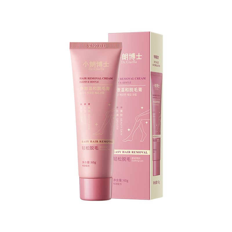 SY20287小朗博士-净澈温和脱毛膏60g（粉色软管款）